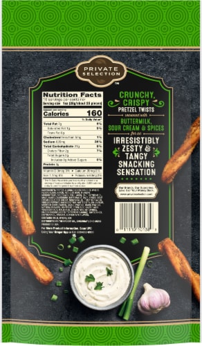 Private Selection® Zesty Ranch Pretzel Twists Perspective: left
