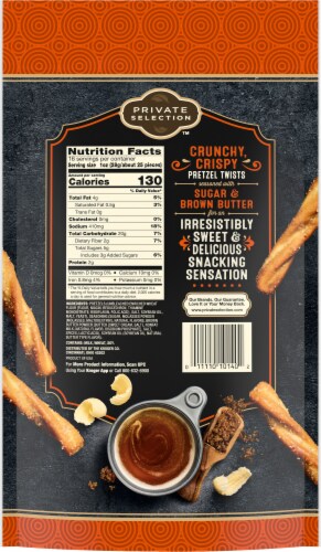 Private Selection® Sweet Brown Butter Pretzel Twists Perspective: left
