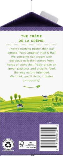 Simple Truth Organic® Half & Half Perspective: left