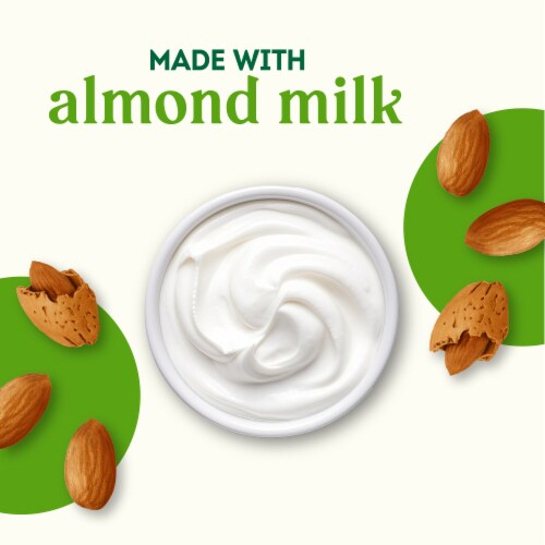 Simple Truth® Plain Dairy Free Vegan Almond Milk Yogurt Alternative Tub Perspective: left