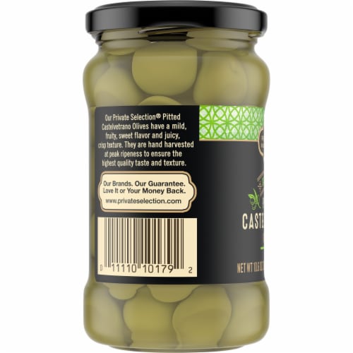 Private Selection® Sicilian Pitted Castelvetrano Olives Perspective: left