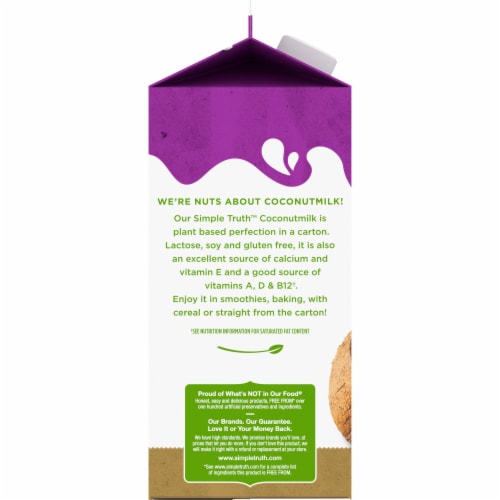 Simple Truth™ Original Coconut Milk Perspective: left