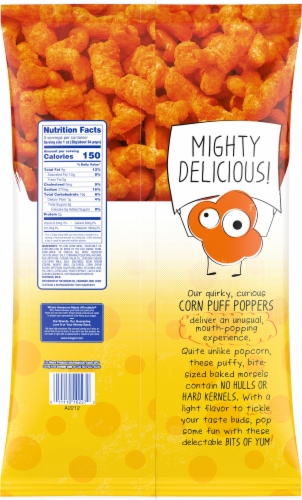 Kroger® Ultimate Cheese Corn Puff Poppers Chips Perspective: left