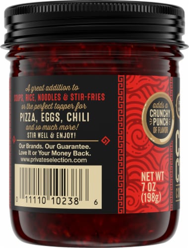 Private Selection™ Mild Chile Crisp Condiment Perspective: left