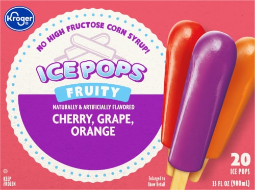 Kroger® Mighty Ice Pops Perspective: left