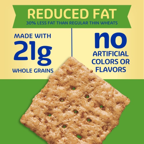 Kroger® Reduced Fat Wheat Crackers Perspective: left
