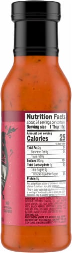 Kroger Cajun Wing Sauce Perspective: left