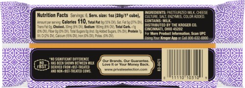 Private Selection® Wisconsin Extra Sharp Cheddar Block Cheese Perspective: left