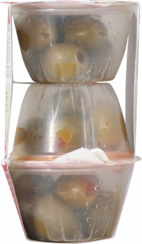 Simple Truth Organic™ Pimiento Stuffed Green Olives Perspective: left
