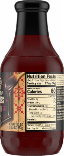 Private Selection® Blackstrap Molasses BBQ Sauce Perspective: left