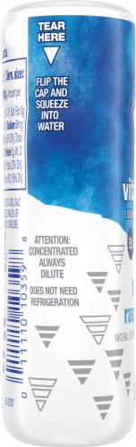 Kroger® Vitamin Blue Raspberry Water Enhancer Bottle Perspective: left