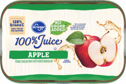 Kroger® 100% Apple Juice Perspective: left