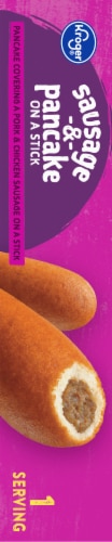 Kroger® Sausage & Pancake on a Stick Perspective: left