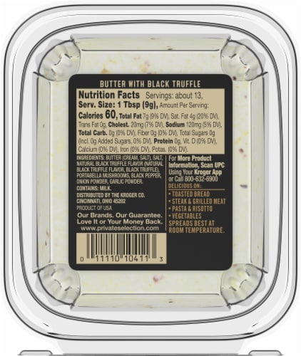 Private Selection® Butter With Black Truffle Perspective: left