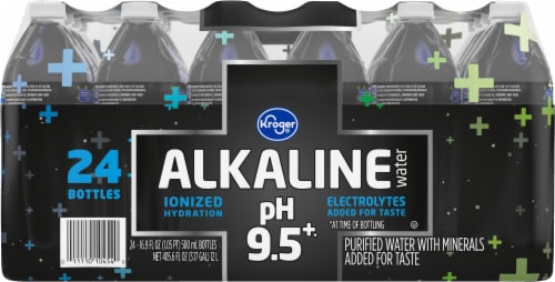 Kroger® Alkaline Bottled Water Perspective: left