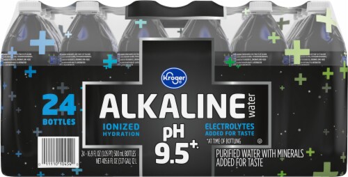 Kroger® Alkaline Bottled Water Perspective: left