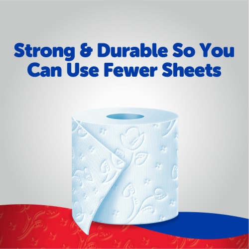 Kroger® Ultra Strong Mega Roll Toilet Paper Perspective: left