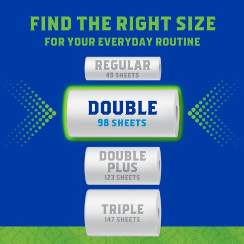 Kroger® Ultra Absorbing Power Paper Towels Double Rolls Perspective: left