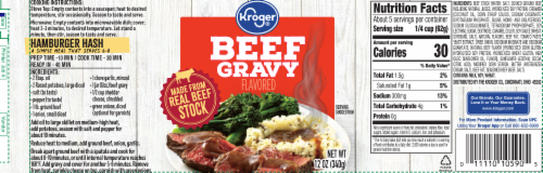 Kroger® Beef Gravy Perspective: left