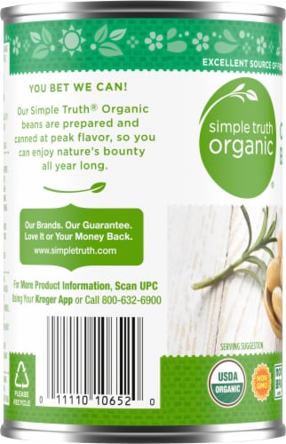 Simple Truth Organic® Cannellini Beans Perspective: left