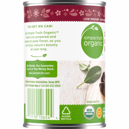 Simple Truth Organic® Dark Red Kidney Beans Perspective: left