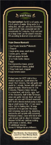 Private Selection® Italian Manicotti Perspective: left