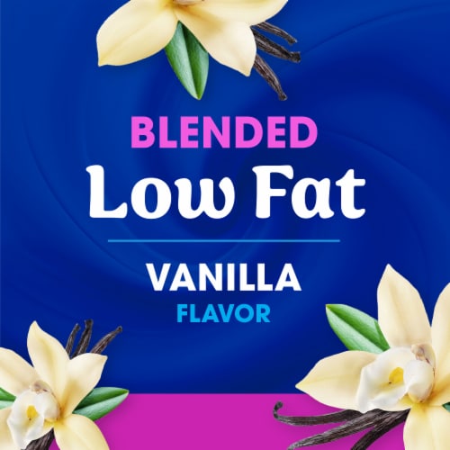 Kroger® Vanilla Blended Low Fat Yogurt Tub Perspective: left