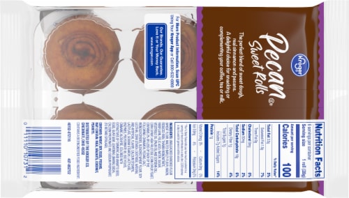 Kroger® Pecan Sweet Rolls Tray Perspective: left