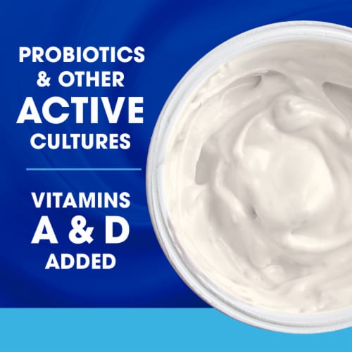 Kroger® Plain Low Fat Yogurt Tub Perspective: left