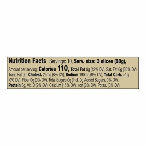 Private Selection® Havarti Cracker Cuts Sliced Cheese Perspective: left