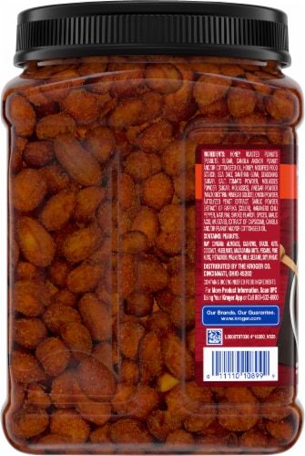 Kroger® Honey Roasted BBQ Peanuts Perspective: left