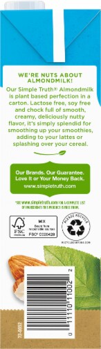 Simple Truth® Unsweetened Vanilla Almond Milk Perspective: left