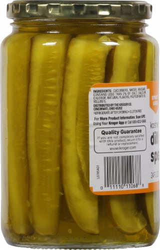 Smart Way™ Kosher Dill Pickle Spears Perspective: left