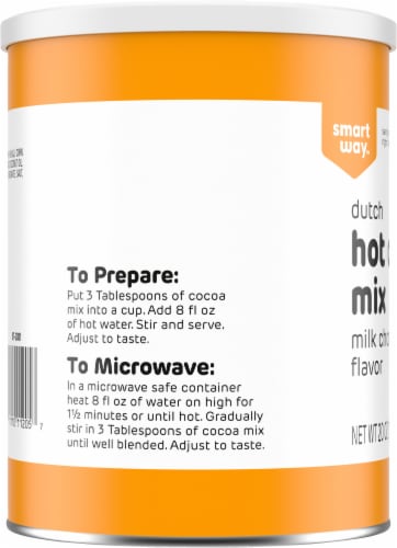 Smart Way™ Instant Dutch Milk Chocolate Hot Cocoa Mix Perspective: left