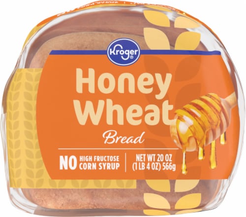 Kroger® Honey Wheat Bread Perspective: left