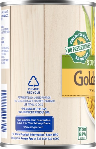 Kroger® Super Sweet Golden Whole Kernel Corn Perspective: left