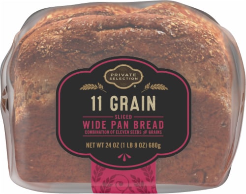 Private Selection® 11 Grain Bread Wide Pan Perspective: left