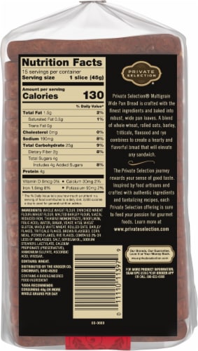 Private Selection® Multigrain Bread Wide Pan Perspective: left