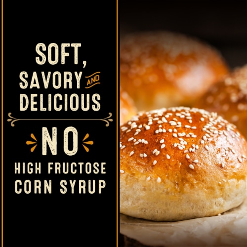 Private Selection® Extra Large Enriched Onion Sandwich Rolls Perspective: left