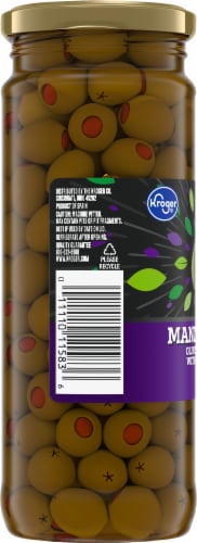 Kroger® Manzanilla Olives Stuffed with Pimiento Perspective: left