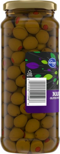 Kroger® Pimiento Stuffed Green Manzanilla Olives Perspective: left