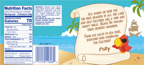 Kroger® Original Saltine Crackers Perspective: left