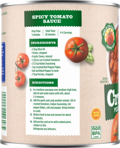 Kroger® Crushed Peeled Tomatoes Perspective: left