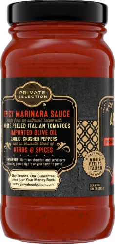 Private Selection® Arrabiatta Spicy Marinara Pasta Sauce Perspective: left