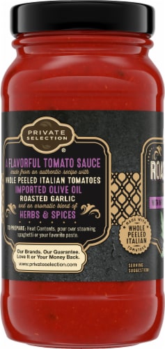 Private Selection® Roasted Garlic Pasta Sauce Perspective: left