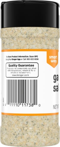 Smart Way™ Garlic Salt Perspective: left