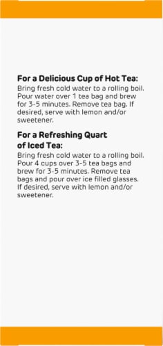 Smart Way™ Tagless Bags Decaf Black Tea Perspective: left