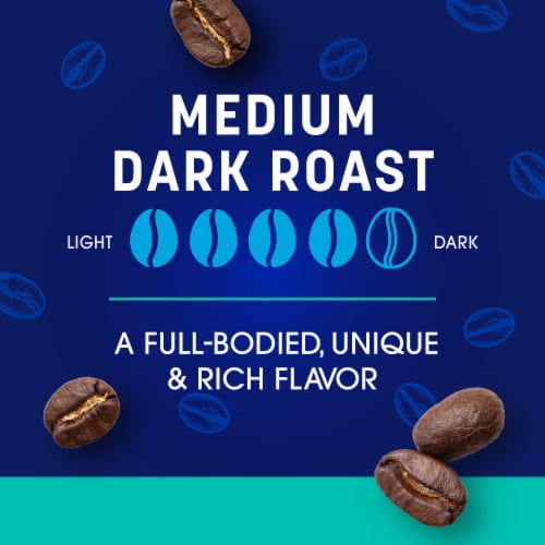 Kroger® 100% Colombian Medium Dark Roast Coffee Pods Perspective: left