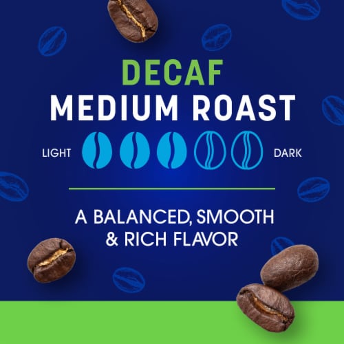 Kroger® Decaf Classic Medium Roast Coffee Pods Perspective: left