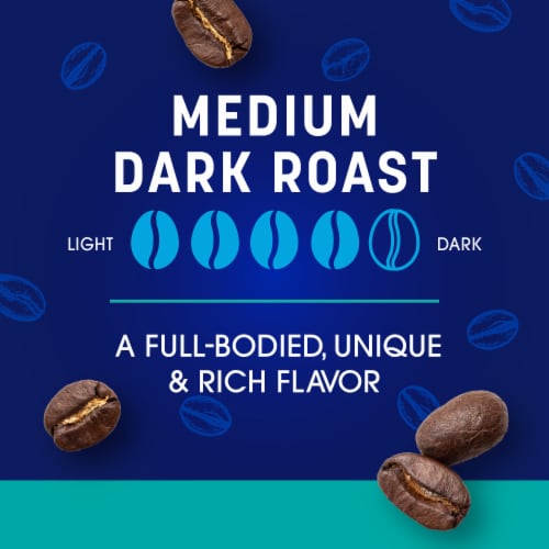 Kroger® 100% Colombian Medium Dark Roast Coffee Pods Perspective: left